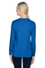 Devon & Jones DP181W Womens Perfect Fit Ribbon Cardigan Sweater French Blue Back