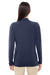 Devon & Jones DP462W Womens Perfect Fit Cardigan Sweater Navy Blue Back