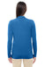 Devon & Jones DP462W Womens Perfect Fit Cardigan Sweater French Blue Back