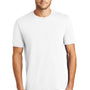 District Mens Perfect Weight Short Sleeve Crewneck T-Shirt - Bright White
