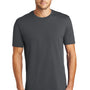 District Mens Perfect Weight Short Sleeve Crewneck T-Shirt - Charcoal Grey