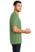 District DT104 Mens Perfect Weight Short Sleeve Crewneck T-Shirt Fatigue Green Side