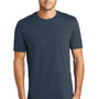 District Mens Perfect Weight Short Sleeve Crewneck T-Shirt - New Navy Blue