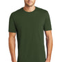 District Mens Perfect Weight Short Sleeve Crewneck T-Shirt - Thyme Green