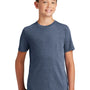 District Youth Perfect Tri Short Sleeve Crewneck T-Shirt - Navy Blue Frost
