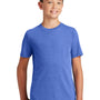 District Youth Perfect Tri Short Sleeve Crewneck T-Shirt - Royal Blue Frost