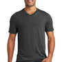 District Mens Perfect Tri Short Sleeve V-Neck T-Shirt - Black Frost