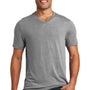 District Mens Perfect Tri Short Sleeve V-Neck T-Shirt - Grey Frost