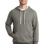 District Mens Perfect French Terry Hooded Sweatshirt Hoodie - Grey Frost