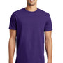 District Mens The Concert Short Sleeve Crewneck T-Shirt - Purple