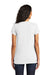 District DT5001 Womens The Concert Short Sleeve Crewneck T-Shirt White Back