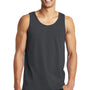 District Mens The Concert Tank Top - Charcoal Grey