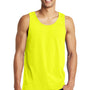 District Mens The Concert Tank Top - Neon Yellow