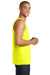 District DT5300 Mens The Concert Tank Top Neon Yellow Side
