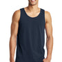 District Mens The Concert Tank Top - New Navy Blue