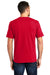 District DT6000 Mens Very Important Short Sleeve Crewneck T-Shirt Red Back