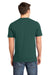 District DT6000 Mens Very Important Short Sleeve Crewneck T-Shirt Evergreen Back