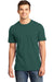 District DT6000 Mens Very Important Short Sleeve Crewneck T-Shirt Evergreen Front