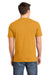 District DT6000 Mens Very Important Short Sleeve Crewneck T-Shirt Gold Back