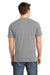 District DT6000 Mens Very Important Short Sleeve Crewneck T-Shirt Grey Frost Back