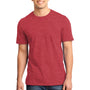 District Mens Very Important Short Sleeve Crewneck T-Shirt - Heather Red