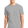 District Mens Very Important Short Sleeve Crewneck T-Shirt - Heather Light Grey