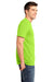 District DT6000 Mens Very Important Short Sleeve Crewneck T-Shirt Lime Green Side