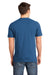 District DT6000 Mens Very Important Short Sleeve Crewneck T-Shirt Maritime Blue Back