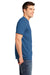District DT6000 Mens Very Important Short Sleeve Crewneck T-Shirt Maritime Blue Side