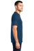District DT6000 Mens Very Important Short Sleeve Crewneck T-Shirt Neptune Blue Side