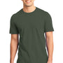 District Mens Very Important Short Sleeve Crewneck T-Shirt - Olive Green