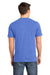 District DT6000 Mens Very Important Short Sleeve Crewneck T-Shirt Royal Blue Frost Back