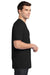 District DT6000P Mens Very Important Short Sleeve Crewneck T-Shirt w/ Pocket Black Side