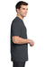 District DT6000P Mens Very Important Short Sleeve Crewneck T-Shirt w/ Pocket Charcoal Grey Side