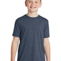 District Youth Very Important Short Sleeve Crewneck T-Shirt - Heather Navy Blue
