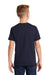 District DT6000Y Youth Very Important Short Sleeve Crewneck T-Shirt Navy Blue Back