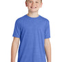 District Youth Very Important Short Sleeve Crewneck T-Shirt - Royal Blue Frost