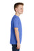 District DT6000Y Youth Very Important Short Sleeve Crewneck T-Shirt Royal Blue Frost Side
