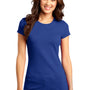 District Womens Very Important Short Sleeve Crewneck T-Shirt - Deep Royal Blue - Closeout