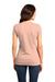District DT6001 Womens Very Important Short Sleeve Crewneck T-Shirt Peach Back