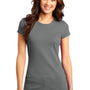 District Womens Very Important Short Sleeve Crewneck T-Shirt - Grey - Closeout