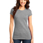 District Womens Very Important Short Sleeve Crewneck T-Shirt - Grey Frost