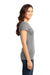 District DT6001 Womens Very Important Short Sleeve Crewneck T-Shirt Grey Frost Side