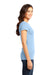 District DT6001 Womens Very Important Short Sleeve Crewneck T-Shirt Ice Blue Side