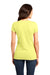 District DT6001 Womens Very Important Short Sleeve Crewneck T-Shirt Lemon Yellow Back