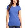 District Womens Very Important Short Sleeve Crewneck T-Shirt - Royal Blue Frost