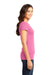District DT6001 Womens Very Important Short Sleeve Crewneck T-Shirt Pink Side