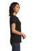 District DT6002 Womens Very Important Short Sleeve Crewneck T-Shirt Black Side