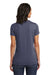 District DT6002 Womens Very Important Short Sleeve Crewneck T-Shirt Heather Navy Blue Back