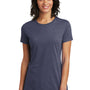 District Womens Very Important Short Sleeve Crewneck T-Shirt - Heather Navy Blue